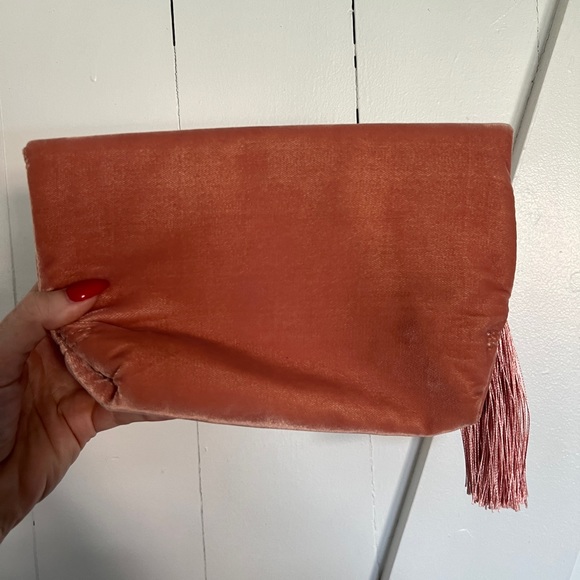 J.Crew Velvet foldover Clutch - Picture 5 of 10